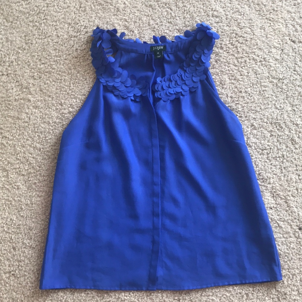 Gorgeous JCrew Silk fun tank top